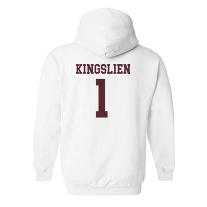 Texas State - NCAA Softball : Maddie Kingslien - Classic Shersey Hooded Sweatshirt-1