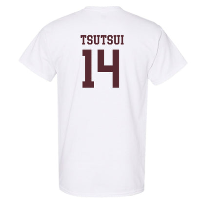 Texas State - NCAA Women's Soccer : Matsuri Tsutsui - Classic Shersey T-Shirt-1