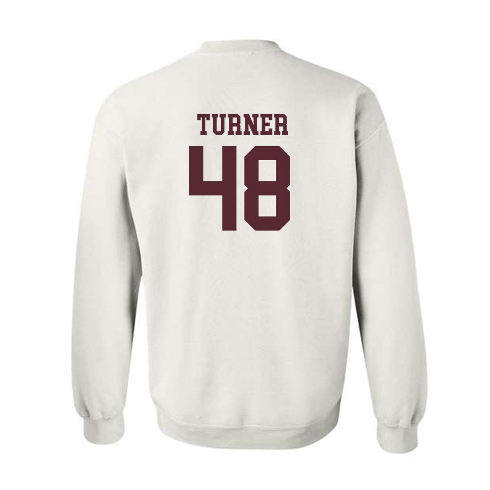 Texas State - NCAA Football : Austin Turner - Classic Shersey Crewneck Sweatshirt-1