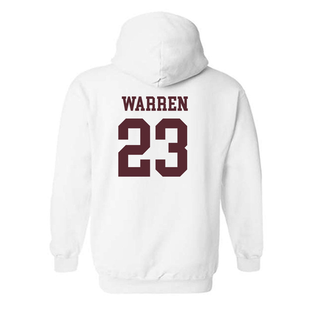 Texas State - NCAA Football : Willie Warren - Classic Shersey Hooded Sweatshirt-1