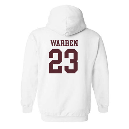 Texas State - NCAA Football : Willie Warren - Classic Shersey Hooded Sweatshirt-1