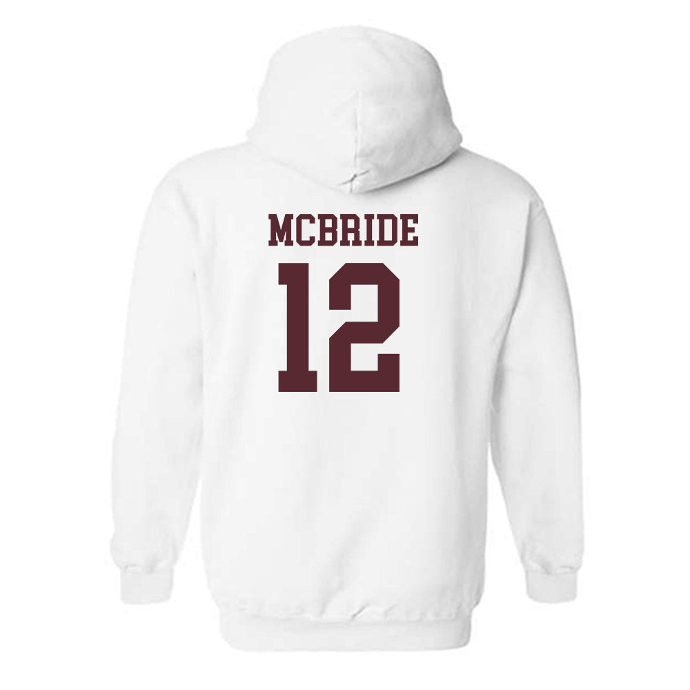 Texas State - NCAA Women's Basketball : Kyla McBride - Classic Shersey Hooded Sweatshirt-1