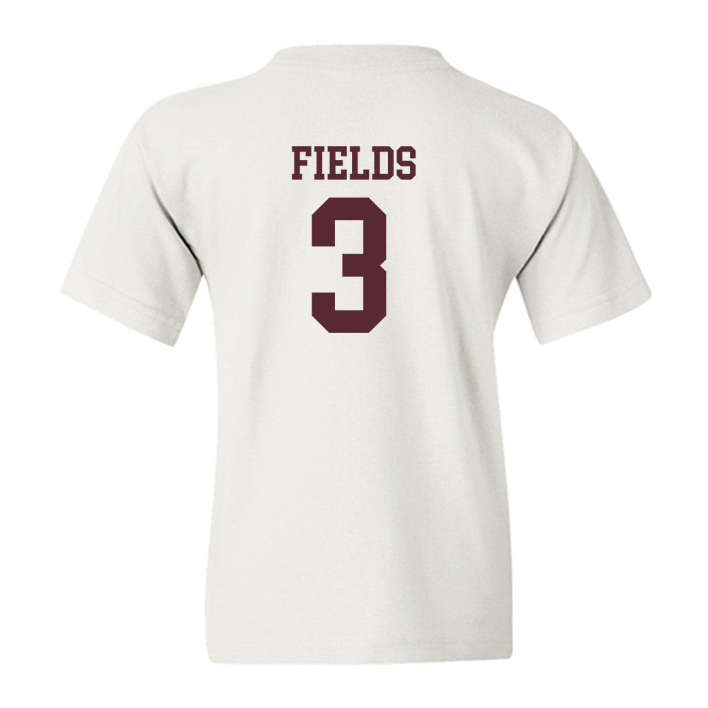 Texas State - NCAA Men's Basketball : Robert Fields - Classic Shersey Youth T-Shirt-1