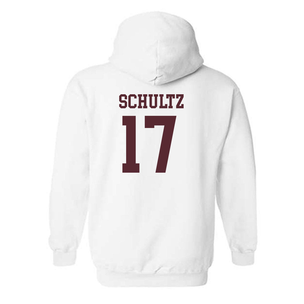 Texas State - NCAA Baseball : Logan Schultz - Classic Shersey Hooded Sweatshirt-1