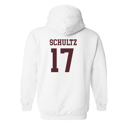 Texas State - NCAA Baseball : Logan Schultz - Classic Shersey Hooded Sweatshirt-1
