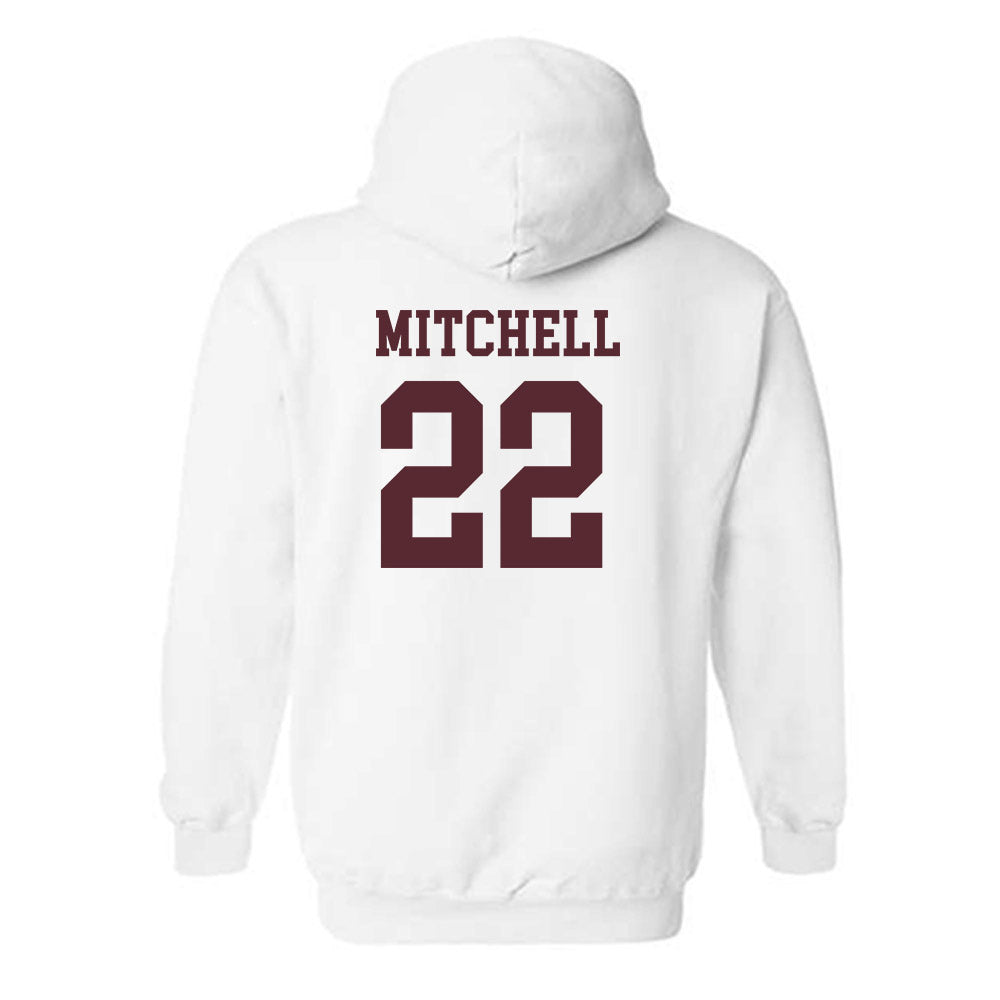 Texas State - NCAA Football : Will Mitchell - Classic Shersey Hooded Sweatshirt-1