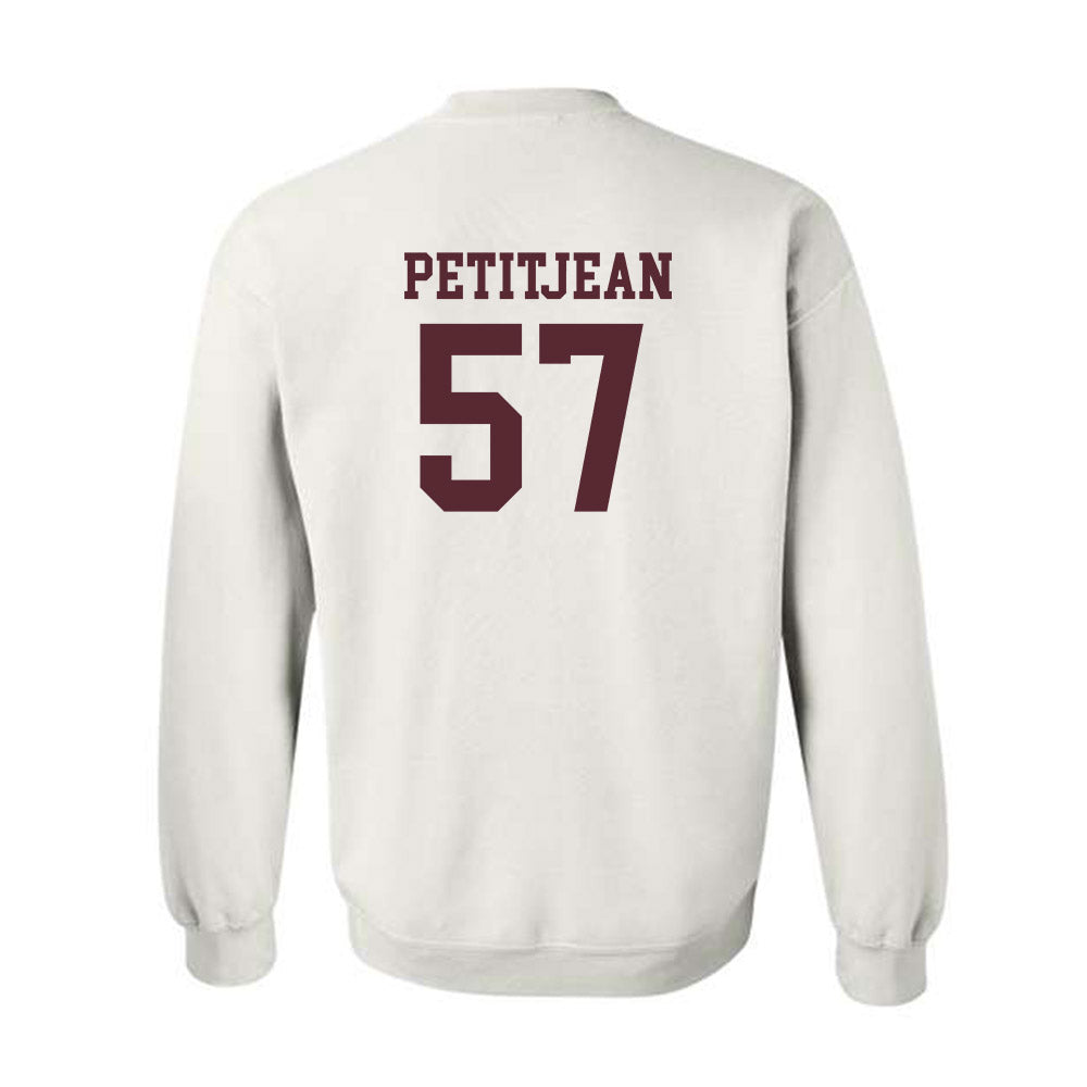 Texas State - NCAA Football : Lincoln Petitjean - Classic Shersey Crewneck Sweatshirt-1