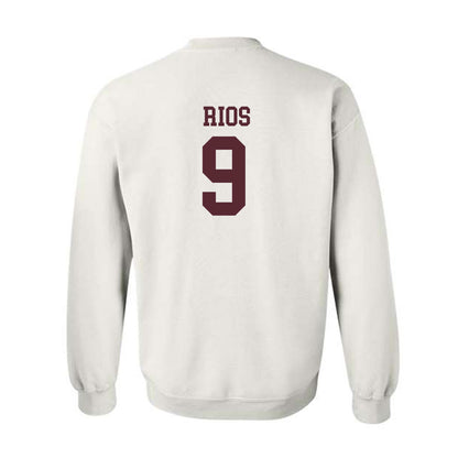 Texas State - NCAA Football : Jaden Rios - Classic Shersey Crewneck Sweatshirt-1