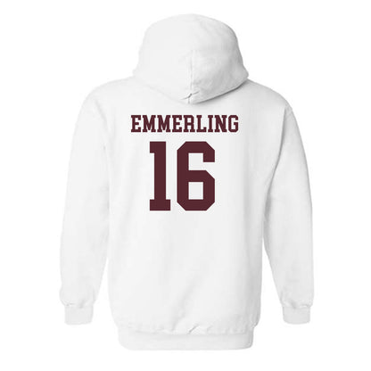 Texas State - NCAA Women's Volleyball : caelyn emmerling - Classic Shersey Hooded Sweatshirt-1