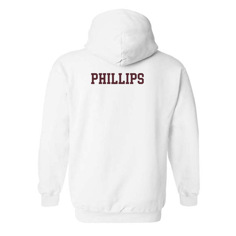 Texas State - NCAA Women's Track & Field : Mya Phillips - Classic Shersey Hooded Sweatshirt-1