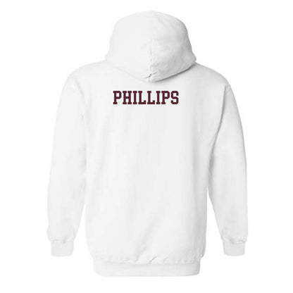 Texas State - NCAA Women's Track & Field : Mya Phillips - Classic Shersey Hooded Sweatshirt-1