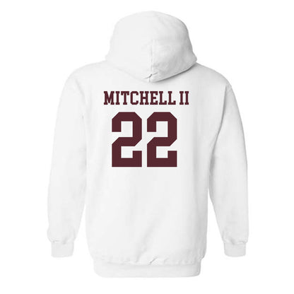 Texas State - NCAA Football : William Mitchell II - Classic Shersey Hooded Sweatshirt-1