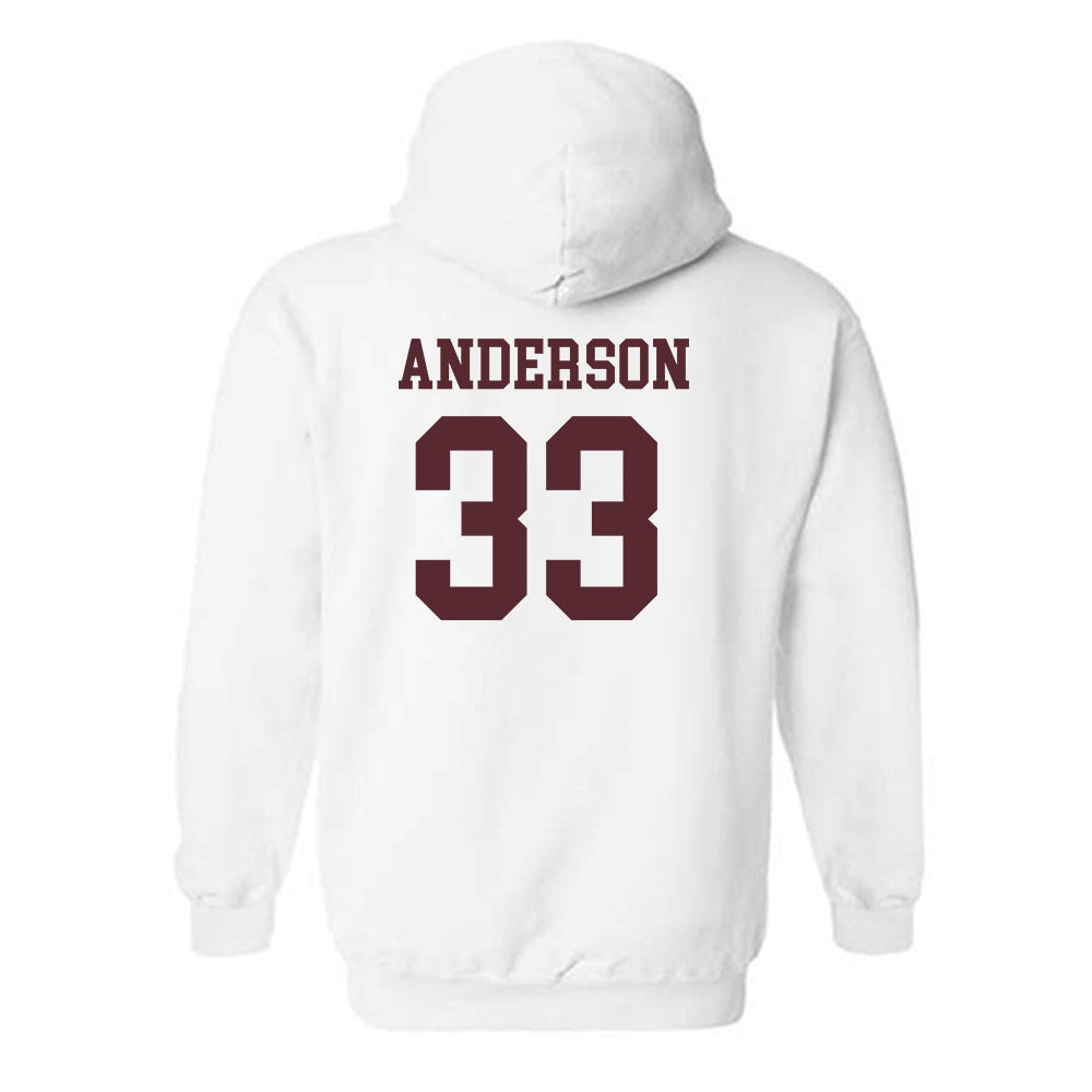 Texas State - NCAA Women's Basketball : Kyra Anderson - Classic Shersey Hooded Sweatshirt-1