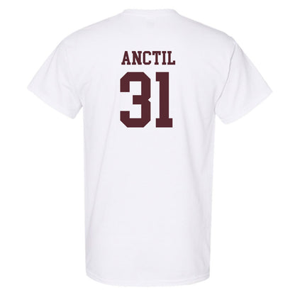 Texas State - NCAA Baseball : Justin Anctil - Classic Shersey T-Shirt-1