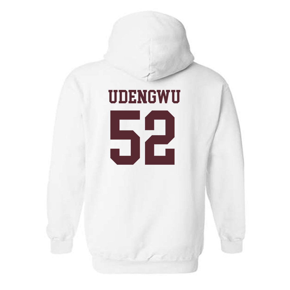 Texas State - NCAA Football : Mikel Udengwu - Classic Shersey Hooded Sweatshirt-1