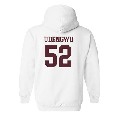 Texas State - NCAA Football : Mikel Udengwu - Classic Shersey Hooded Sweatshirt-1