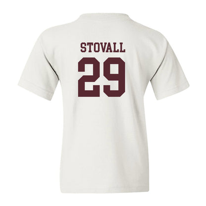 Texas State - NCAA Baseball : Kortland Stovall - Classic Shersey Youth T-Shirt-1