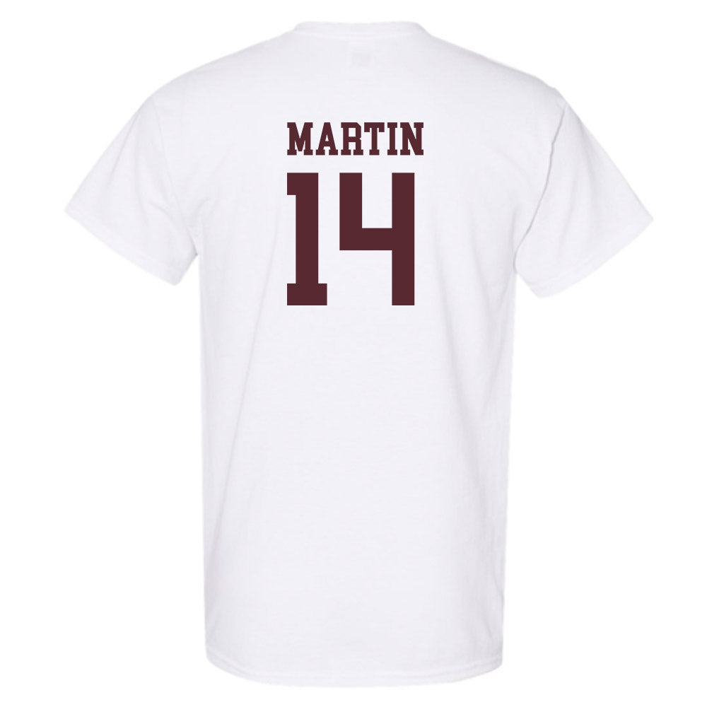 Texas State - NCAA Football : Jordan Martin - Classic Shersey T-Shirt-1