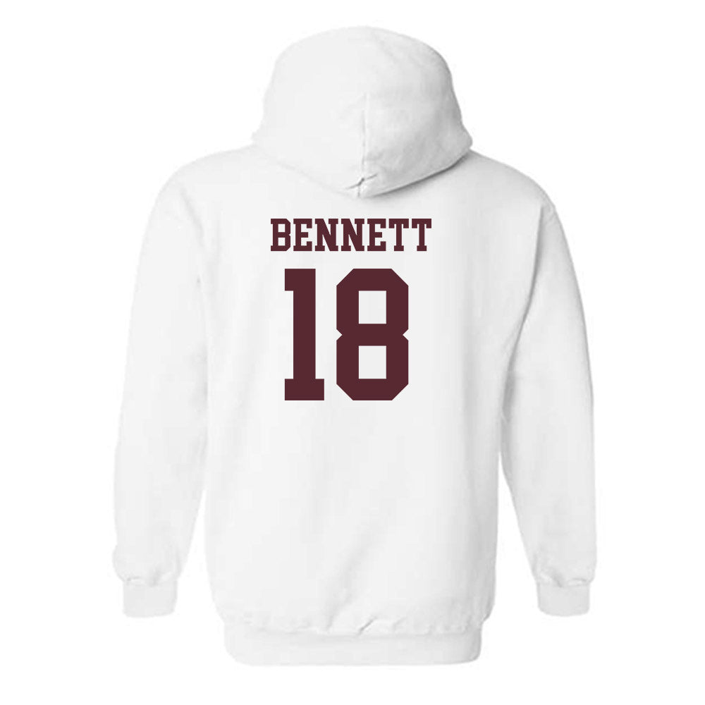 Texas State - NCAA Women's Volleyball : India Bennett - Classic Shersey Hooded Sweatshirt-1