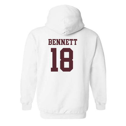 Texas State - NCAA Women's Volleyball : India Bennett - Classic Shersey Hooded Sweatshirt-1