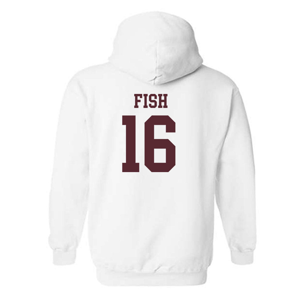Texas State - NCAA Softball : Emily Fish - Classic Shersey Hooded Sweatshirt-1