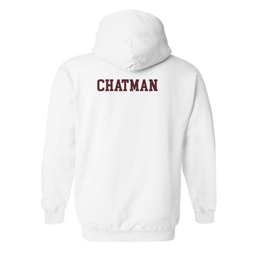 Texas State - NCAA Men's Track & Field : Senai Chatman - Classic Shersey Hooded Sweatshirt-1