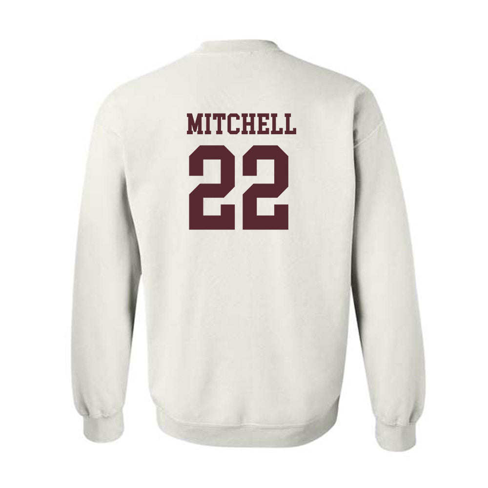 Texas State - NCAA Football : Will Mitchell - Classic Shersey Crewneck Sweatshirt-1