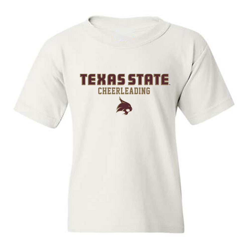 Texas State - NCAA Cheerleading : Morgan Roy - Classic Shersey Youth T-Shirt-0