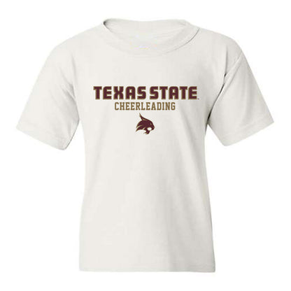 Texas State - NCAA Cheerleading : Morgan Roy - Classic Shersey Youth T-Shirt-0