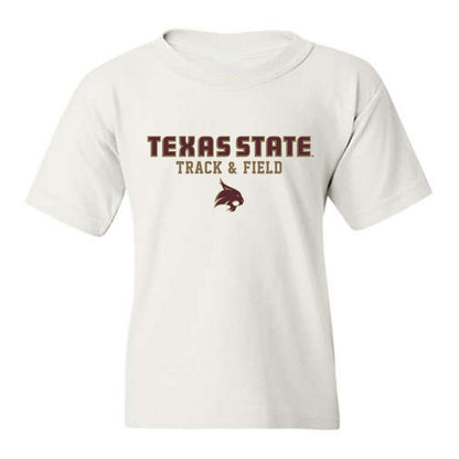 Texas State - NCAA Men's Track & Field : Jashaun Lloyd - Classic Shersey Youth T-Shirt-0