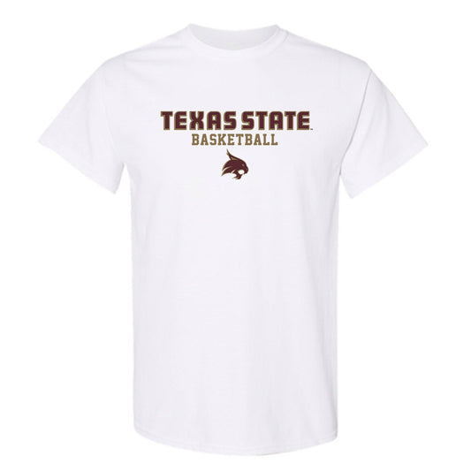 Texas State - NCAA Women's Basketball : Makenna Shaffer - Classic Shersey T-Shirt-0