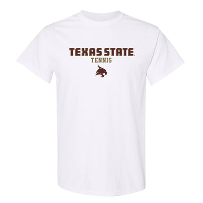 Texas State - NCAA Women's Tennis : Chantajah Mills - Classic Shersey T-Shirt-0