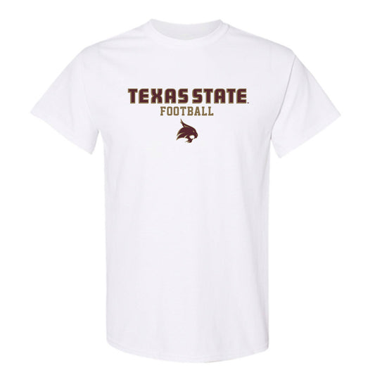 Texas State - NCAA Football : Jordan Martin - Classic Shersey T-Shirt-0
