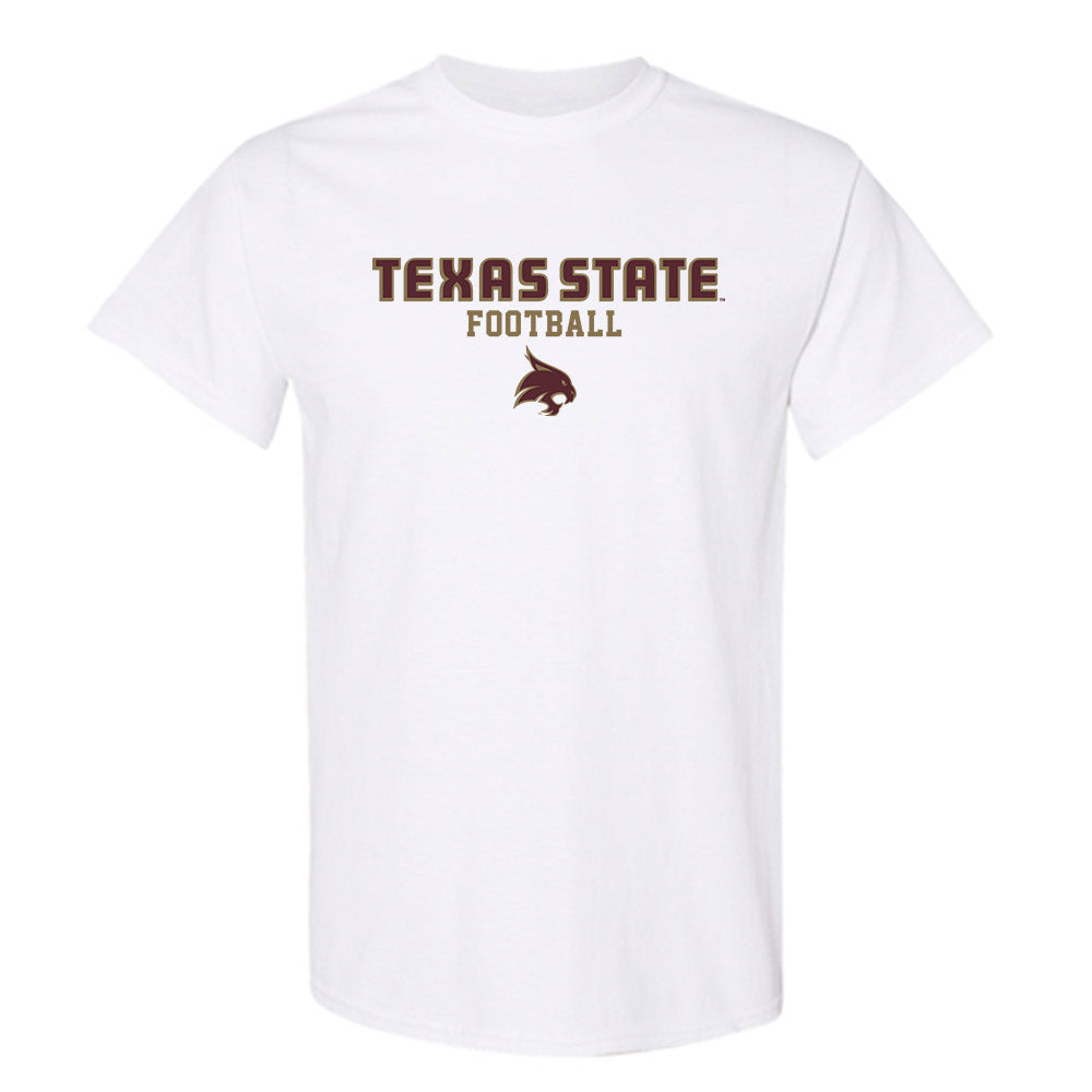 Texas State - NCAA Football : Xavier Warren - Classic Shersey T-Shirt-0
