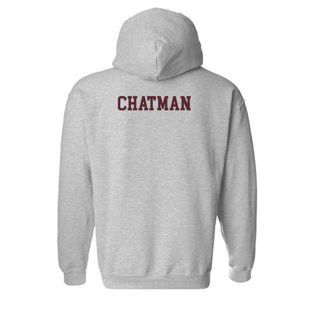 Texas State - NCAA Men's Track & Field : Senai Chatman - Hooded Sweatshirt-1