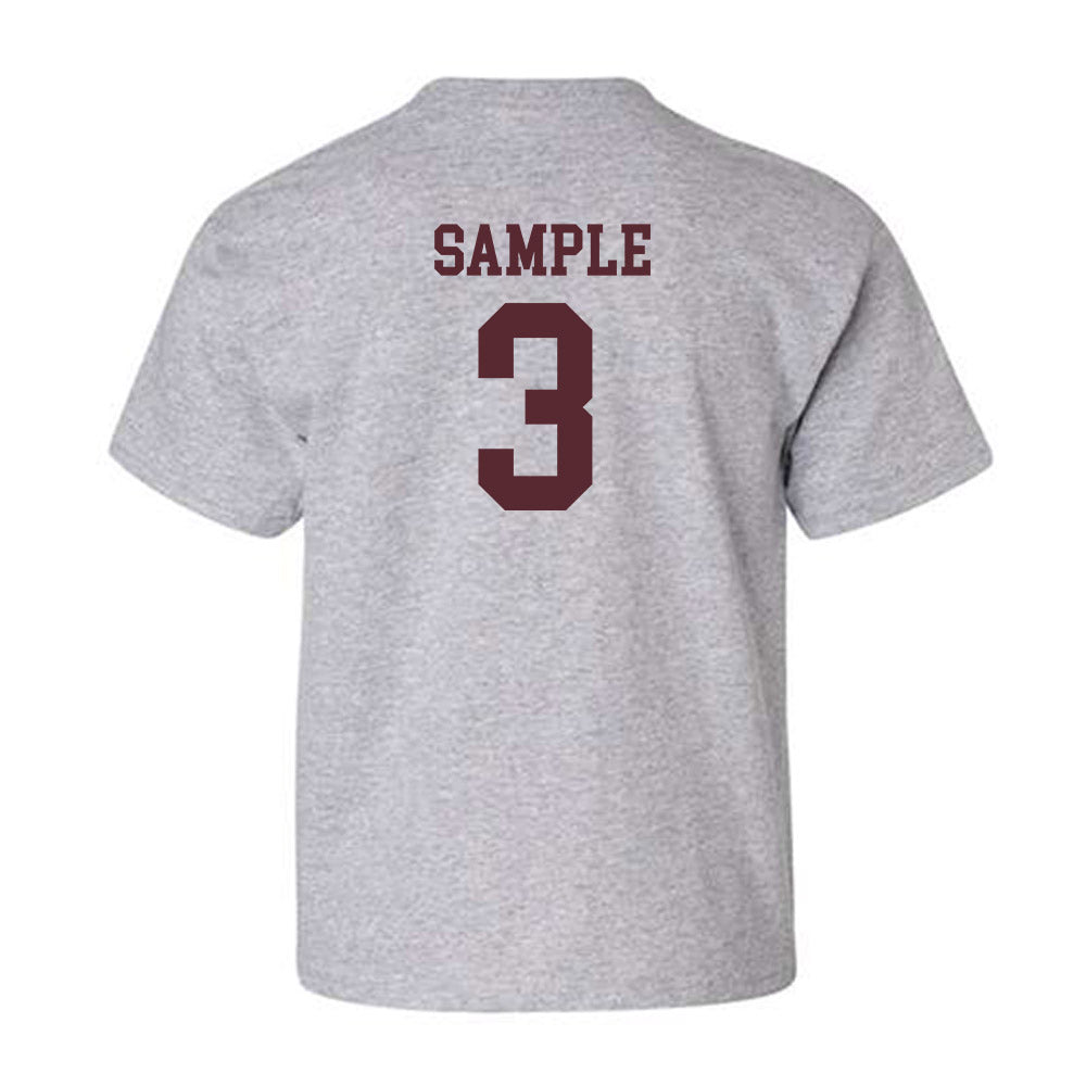 Texas State - NCAA Football : Zechariah Sample - Classic Shersey Youth T-Shirt-1
