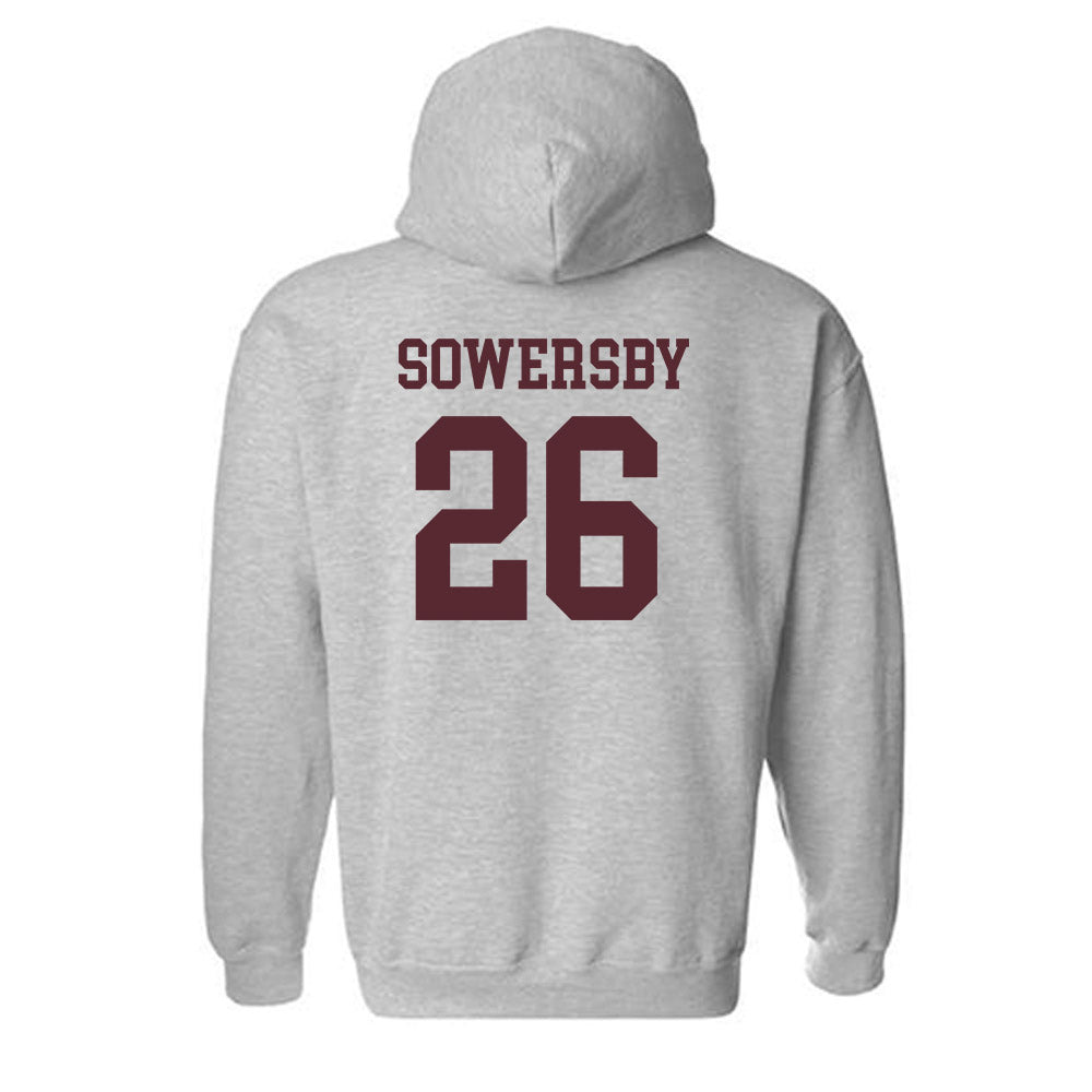 Texas State - NCAA Football : Bradley Sowersby - Hooded Sweatshirt-1
