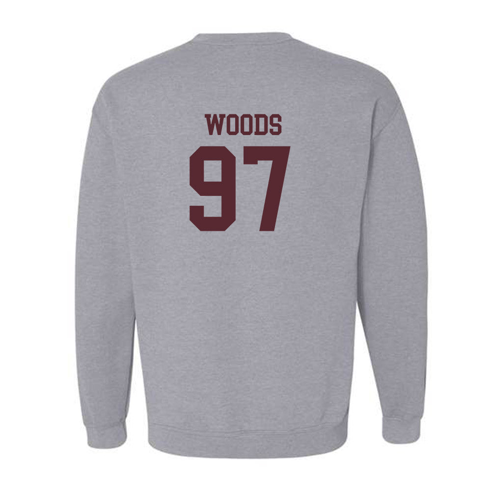 Texas State - NCAA Football : Devarrick Woods - Crewneck Sweatshirt-1