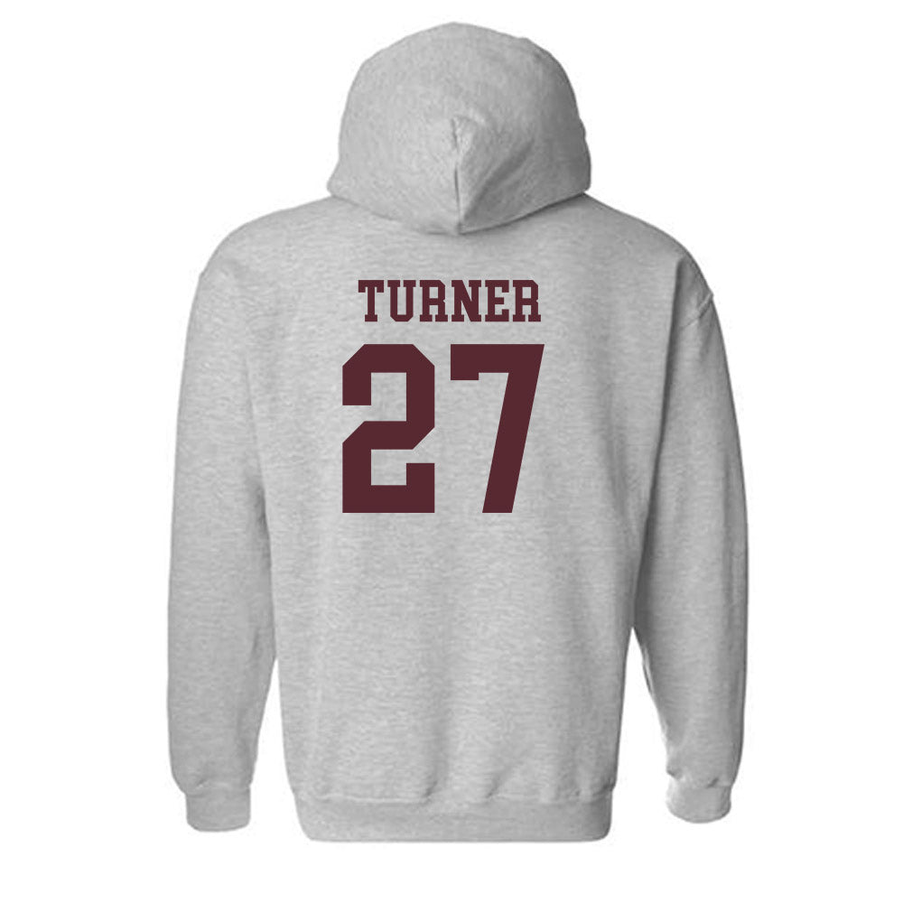 Texas State - NCAA Baseball : Trevyn Turner - Classic Shersey Hooded Sweatshirt-1
