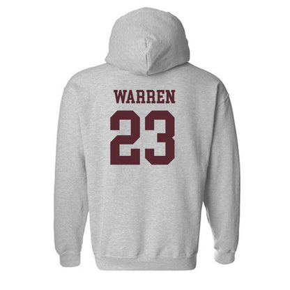 Texas State - NCAA Football : Xavier Warren - Classic Shersey Hooded Sweatshirt-1