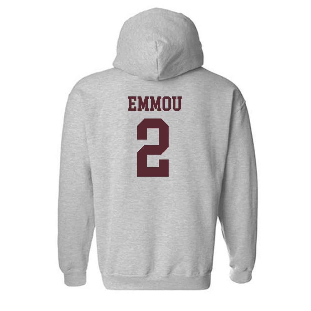 Texas State - NCAA Men's Basketball : Franck Emmou - Hooded Sweatshirt-1