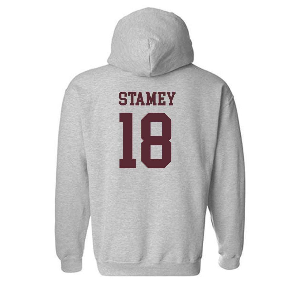 Texas State - NCAA Football : Ty Stamey - Hooded Sweatshirt-1