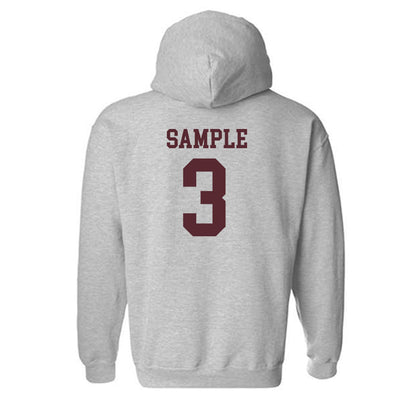 Texas State - NCAA Football : Zech Sample - Classic Shersey Hooded Sweatshirt-1
