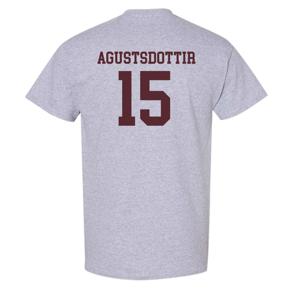 Texas State - NCAA Women's Soccer : Katrin Agustsdottir - T-Shirt-1