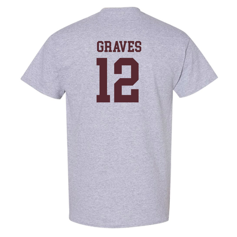Texas State - NCAA Football : Lakeyleon Graves - Classic Shersey T-Shirt-1