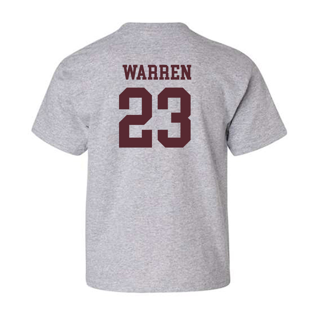 Texas State - NCAA Football : Willie Warren - Classic Shersey Youth T-Shirt-1