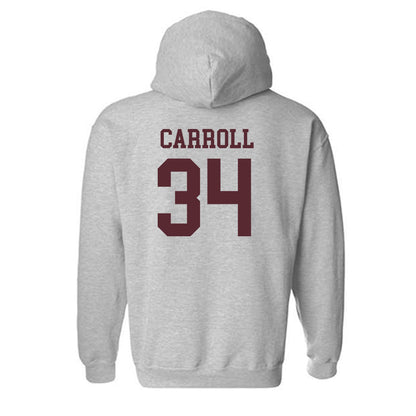 Texas State - NCAA Baseball : Coll Carroll - Classic Shersey Hooded Sweatshirt-1