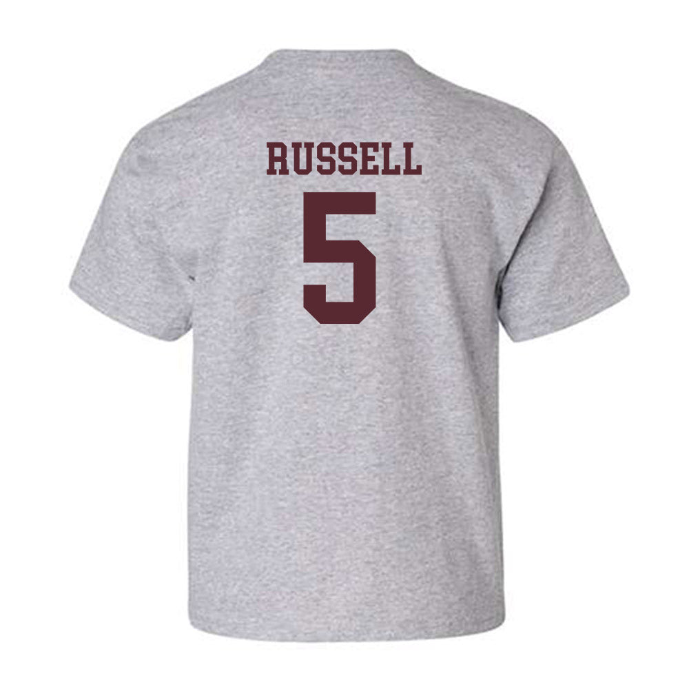 Texas State - NCAA Football : Donterry Russell - Classic Shersey Youth T-Shirt-1