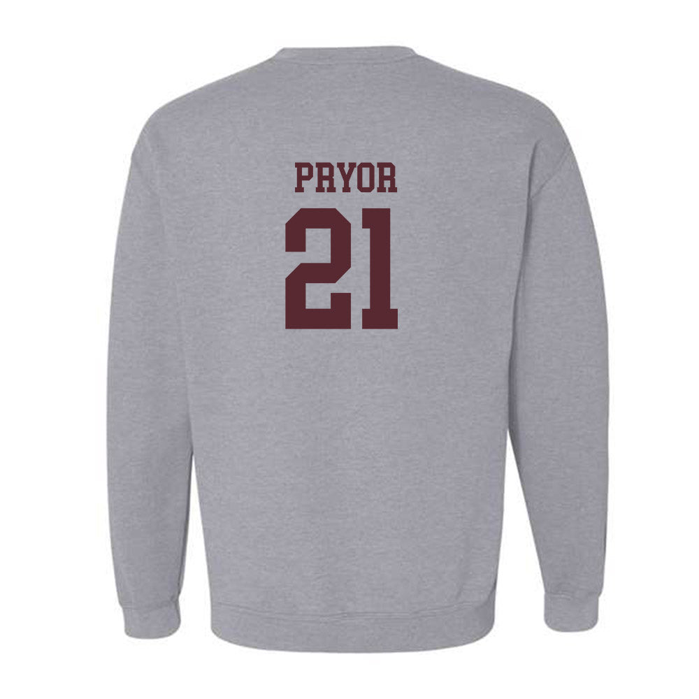 Texas State - NCAA Football : Cole Pryor - Classic Shersey Crewneck Sweatshirt-1