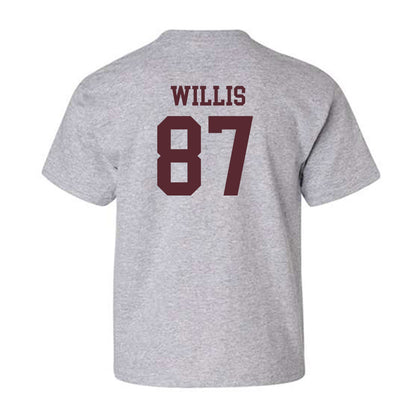 Texas State - NCAA Football : Kristopher Willis - Youth T-Shirt-1